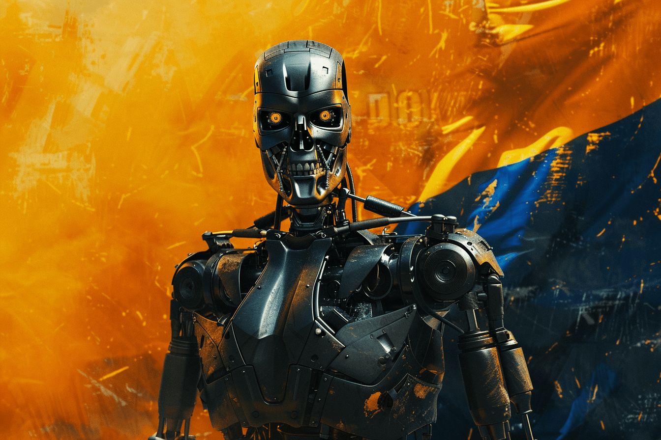 Artificial intelligence went to war.  The Terminator is lurking around the corner