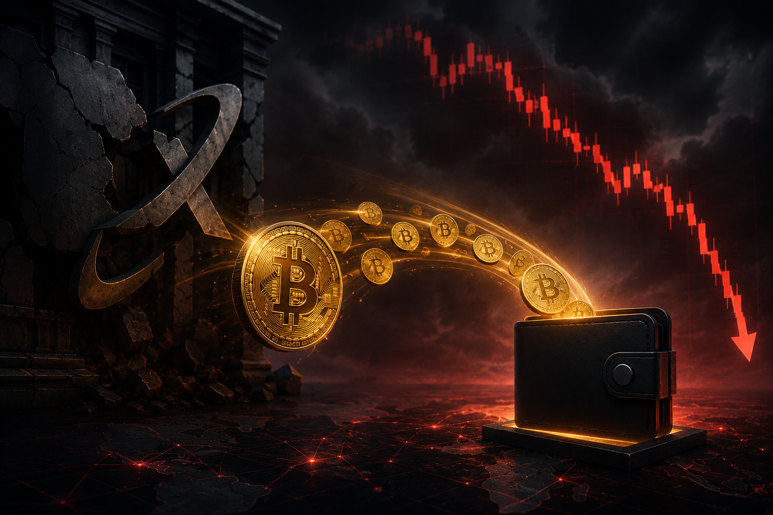 BlackRock wyprzedaje Bitcoina. 3,4 miliarda dolarów uciekło w 11 dni