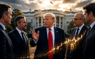 Trump meets with crypto executives at the White House. Bitcoin shot up the most since March – Bitcoin.pl